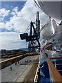 Cranes at Ocean Terminal in PA16 7UE