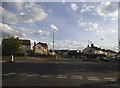 Roundabout on Beechwood Avenue, St Albans in AL4 0LN
