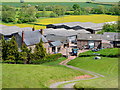 Newcourt Farm, from above in HR2 0AN