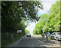 B4084 Turn Left For Kinnersley & Croome in WR10 1DU