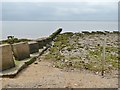 Humber estuary and breakwaters looking out over Easington Clays in HU12 0UA