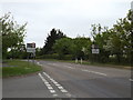 Entering Roydon on the A1066 High Road in IP22 4NE