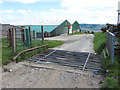 Cattle grid near Pen yr Heol Las Farm in CF83 2NJ