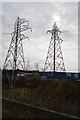 Pylons by Laira Bridge in PL9 7FU