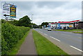 Petrol station on Oxford Road, Banbury in OX15 4DF