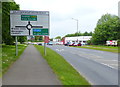 Approaching the Southam Road Roundabout, Banbury in OX16 2RR