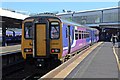 Northern Rail Class 156, 156491, Blackpool North railway station in FY3 8AG