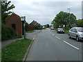 Bus stop on Dragon Lane, Newbold Verdon in LE9 9NF