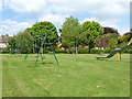 Play area on the green in SN10 3PH