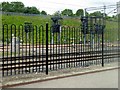 Safety Fence and Signals at Milton Keynes Central in MK13 8LS