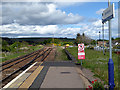 Looking in the Aberdeen direction from Stonehaven Station in AB39 3SQ