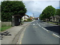 Bus stop and shelter on Coalford Lane in DH6 1AN