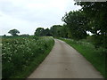 Track to Lea Grange Farm in CV9 3NP