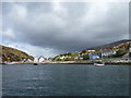 Approaching Tarbert pier in HS3 3DF