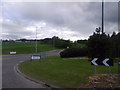 Craibstone roundabout, Aberdeen in AB21 9SZ