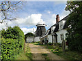 Drinkstone smock mill or Clover's mill built in 1780 in IP30 9UP