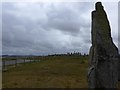 The stones at Callanish on a wild day in HS2 9DY