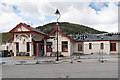 Ballater Station after the fire in AB35 5LX