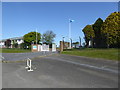 Qinetiq site entrance at Parcllyn in SA43 2DH
