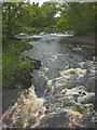 The River Rawthey at Birks near Sedbergh in LA10 5HF