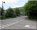 West along Glan Ebbw Terrace, Ebbw Vale in NP23 8EX