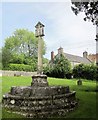 Churchyard Cross and Old Rectory, Butcombe in BS40 7UT