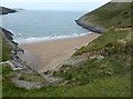 Beautiful beach at Mwnt in SA43 1QD