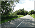 Horkesley Road, Nayland approaching Nayland Bridge in Nayland
