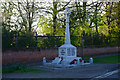 War memorial in Exning in CB8 7FR