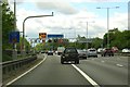 A motorway speed gantry over the M6 in B36 9HE