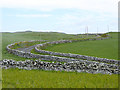 The winding road from Point of Lag to Monreith in DG8 9LJ