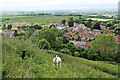 Stoke Sub Hamdon from Ham Hill in TA14 6QR