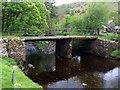 Farm access bridge over the Clough River in LA10 5NZ