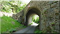 Skew bridge north of Pullabrook Farm near Bovey Tracey in TQ13 9LH
