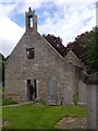 West end gable of the ruined St Fergus' church in AB21 0HA