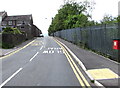 Road south into Tyllwyn, Ebbw Vale in Ebbw Vale South Community