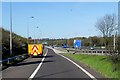 Northbound M40, Entry Sliproad at Junction 4 (Handy Cross) in HP11 1TL
