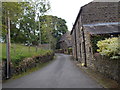 Sandy Dyke Lane - viewed from Dean Lane in HX6 3DJ