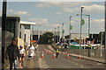 View along Engineer's Way from Olympic Way in HA9 0JB