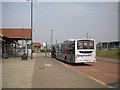 Bus at Monks Cross park and ride site in YO32 9TD