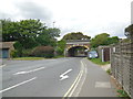 Rail Bridge over Kingston Lane in BN43 6LG