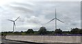 Wind Turbines by the M1 in Crick