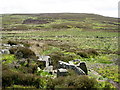 Rock outcrop below Cairn End in NE49 0PQ