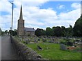 St Mary's church and graveyard in GL15 5TJ