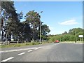 New roundabout on Ively Road, Farnborough in GU51 3JU