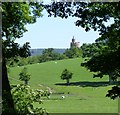 Tower near Lilburn Grange in Lilburn
