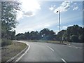 Roundabout on Ively Road, Farnborough in GU14 0RS