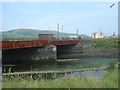 Bridge over the Afon into Port Talbot docks in SA12 6NP
