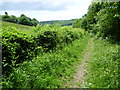 Footpath next to Church Hill, Cudham in TN16 3AG