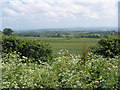View towards the Malvern Hills from Bodenham Bank in HR8 2NU